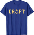 Masonic Craft - Square and Compass - Freemason T-Shirt T-Shirt - FUKAMASONIC