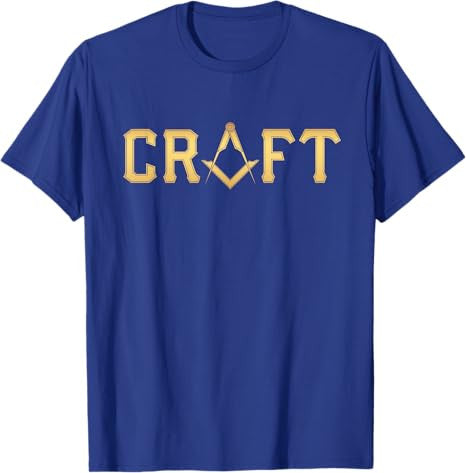 Masonic Craft - Square and Compass - Freemason T-Shirt T-Shirt - FUKAMASONIC
