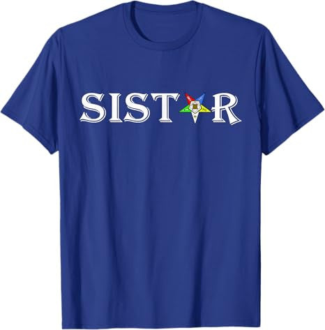 OES Sistar Sister of the Eastern Star Emblem Thanksgiving T-Shirt - FUKAMASONIC