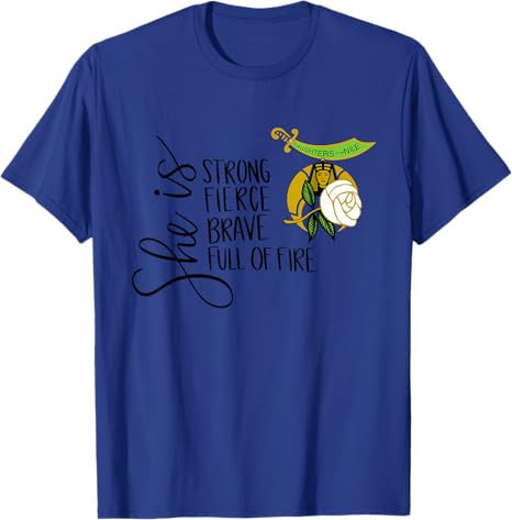 Daughters of the Nile OES Order Eastern Star She is Sister T-Shirt - FUKAMASONIC