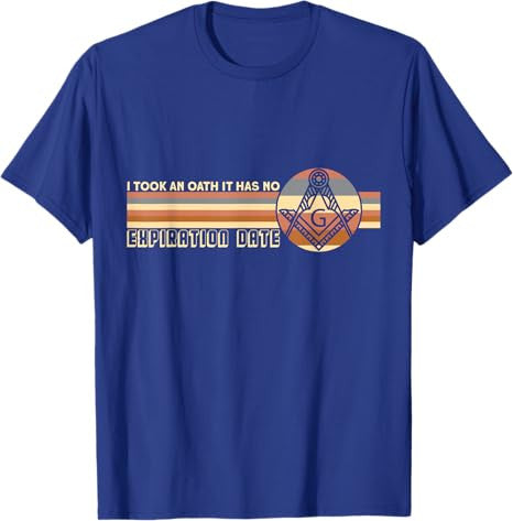 I Took an Oath Masonic Freemason Master Mason T-Shirt - FUKAMASONIC