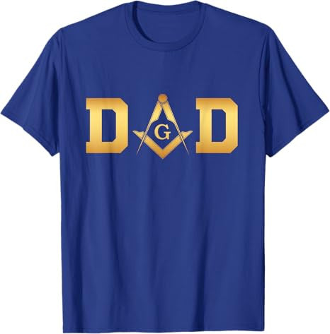Masonic Dad, Father's Day Gift | Freemason T-Shirt - FUKAMASONIC
