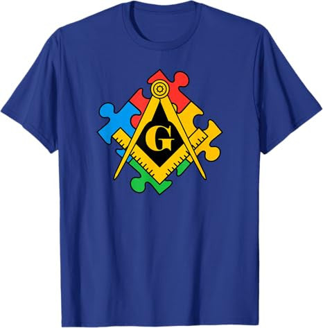 Autism Awareness T-shirt, Freemason Masonic Lodge, Mason T-Shirt - FUKAMASONIC