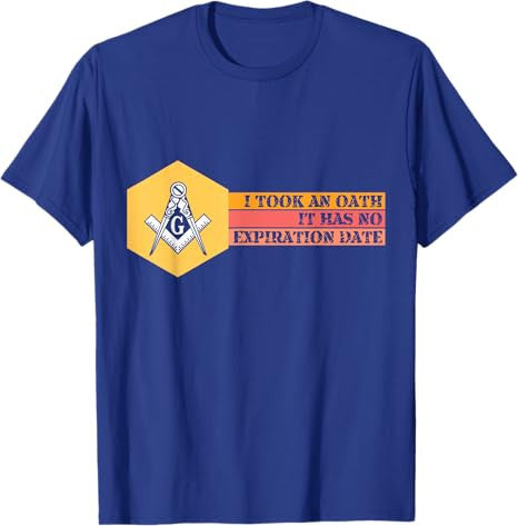 I Took an Oath Freemasonry Master Mason Masonic T-Shirt - FUKAMASONIC