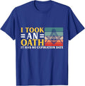 I Took an Oath Freemason Master Mason Masonic T-Shirt - FUKAMASONIC