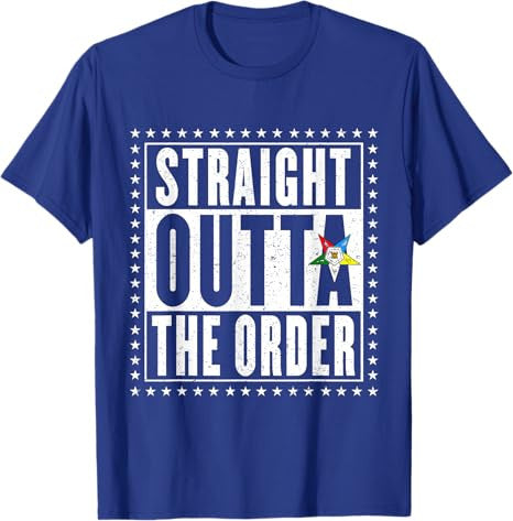 OES Straight The Order Eastern Star Thanksgiving Christmas T-Shirt - FUKAMASONIC