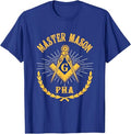 Greats Masonic Prince Hall PHA Master Mason Father's Day T-Shirt - FUKAMASONIC