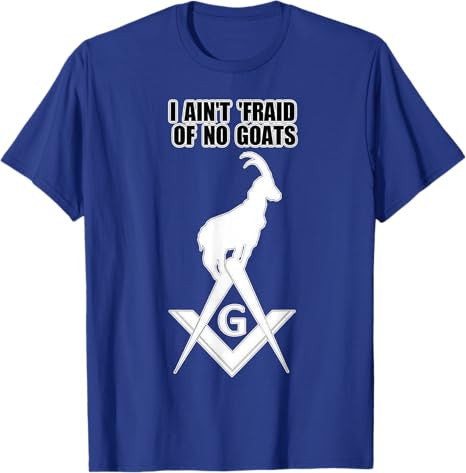 Masonic Short Sleeve Goat Tshirt - FUKAMASONIC