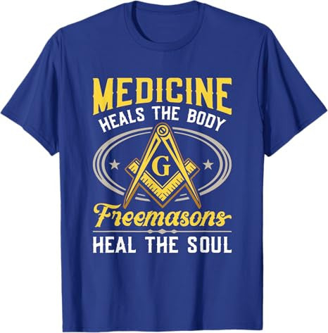 Heal The Soul Masonry Masonic Freemasons Freemasonry T-Shirt - FUKAMASONIC