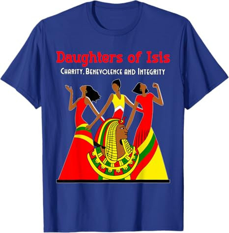 Daughters of Isis DOI PHA Shriners AEAONMS OES Mother's day T-Shirt - FUKAMASONIC