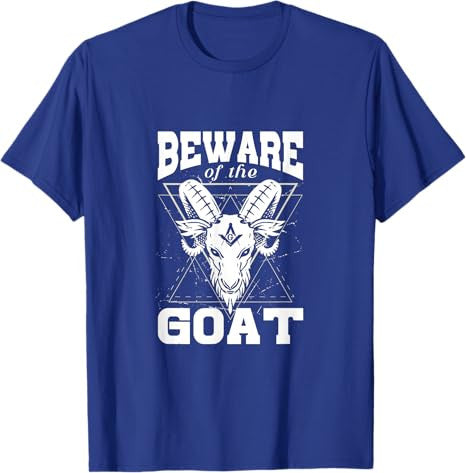 Beware of The Goat Illuminati Believer Freemason Freemasonry T-Shirt - FUKAMASONIC