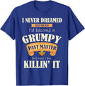 Grumpy Past Master - Masonic T-Shirt / Freemason Gift - FUKAMASONIC