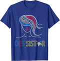 OES Sisters Dot Print Beautiful Order of the Eastern Star T-Shirt - FUKAMASONIC