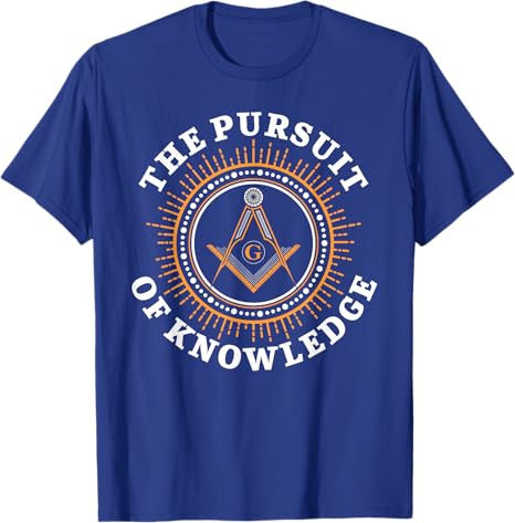Masonic Freemason Fraternal Square & Compass T-Shirt - FUKAMASONIC