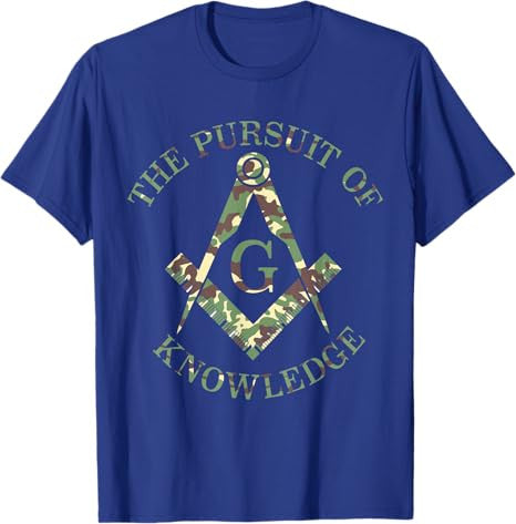 Mason Masonic Camo Freemason T-Shirt - FUKAMASONIC
