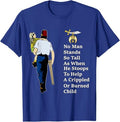 Shriner Man Stand So Tall With Children Masonic Father's Day T-Shirt - FUKAMASONIC