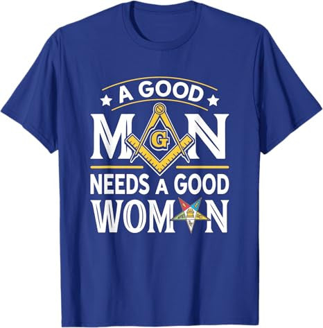 Freemasons OES Woman Masonry Masonic Freemason Freemasonry T-Shirt - FUKAMASONIC