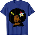 OES Afro Melanin Sister Order the Eastern Star Mother's Day T-Shirt - FUKAMASONIC