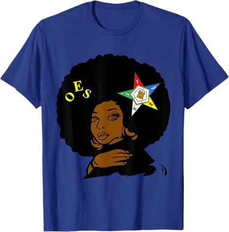 OES Afro Melanin Sister Order the Eastern Star Mother's Day T-Shirt - FUKAMASONIC