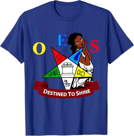 OES Destined To Shine Order of the Eastern Star Parents' Day T-Shirt - FUKAMASONIC
