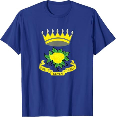 Roses of Seven Seals Supreme Excellent College OES RSS T-Shirt - FUKAMASONIC