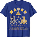 Prince Hall Mason 357 Symbol Worldwide Brotherhood Father's T-Shirt - FUKAMASONIC
