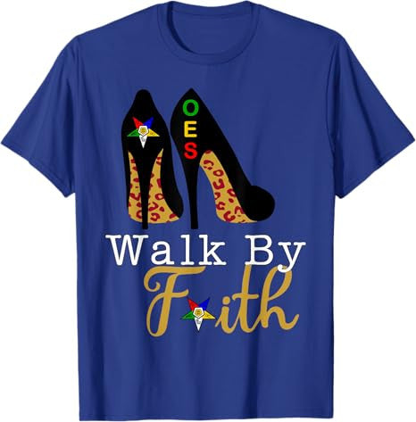 OES High Heels Platform Leopard Sisters Star Walk By Faith T-Shirt - FUKAMASONIC