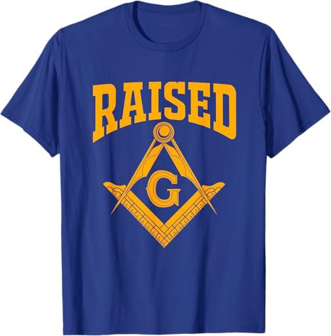 Freemason Lodge Raised Masonic Symbol T-Shirt - FUKAMASONIC