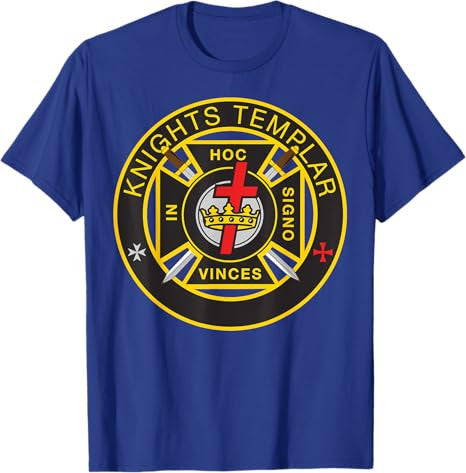 KNIGHTS TEMPLAR COMMANDERY T-Shirt - FUKAMASONIC