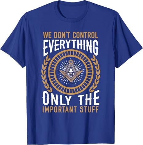 Fraternal Freemasonry Square Compass T-Shirt - FUKAMASONIC