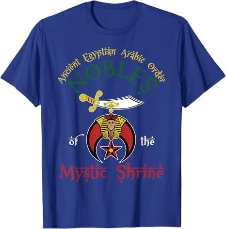 Nobles Of The Mystic Shrine AEAONMS PHA Masonic Father's Day T-Shirt - FUKAMASONIC