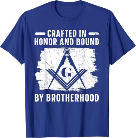 Masonic Freemason Square Compass Fraternal T-Shirt - FUKAMASONIC