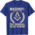 Freemason Masonic Fraternal Square and Compass T-Shirt - FUKAMASONIC