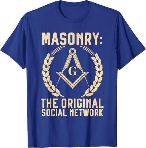 Freemason Masonic Fraternal Square and Compass T-Shirt - FUKAMASONIC