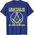 Freemason Masonic Fraternal Square & Compass Symbol T-Shirt - FUKAMASONIC
