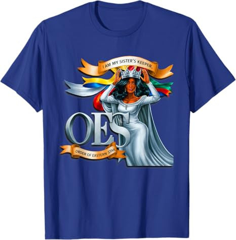 Order of the Eastern Star (OES). for Members and Supporters T-Shirt - FUKAMASONIC