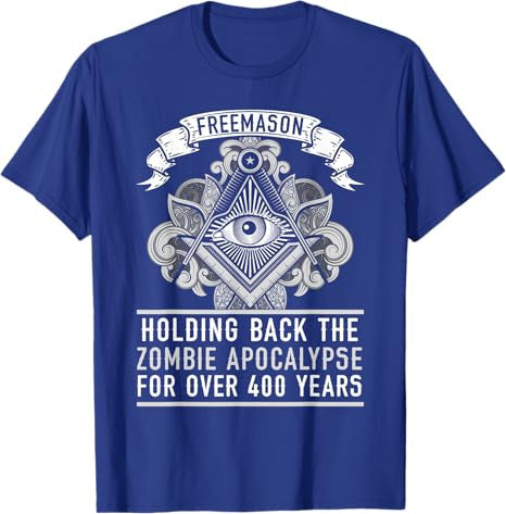Freemason Square & Compass Masonic Fraternal T-Shirt - FUKAMASONIC