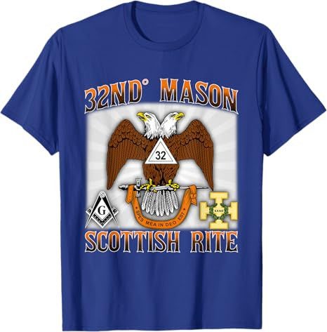 Scottish Rite Mason 32nd Masonic 32 AASR WD Valley Old Style T-Shirt - FUKAMASONIC