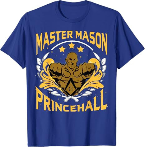 Prince Hall Master Mason PHA Masonic Father's Day Freemasons T-Shirt - FUKAMASONIC