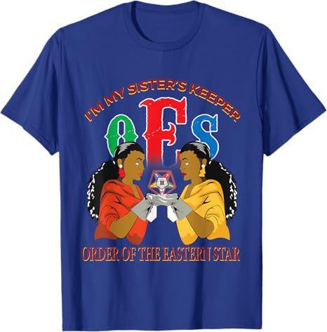 OES Sister's Keeper the Eastern Star Parents Mason Christmas T-Shirt - FUKAMASONIC