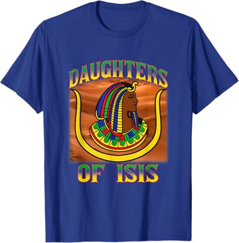 Daughters of Isis DOI Order Eastern Star OES PHA Portrait T-Shirt - FUKAMASONIC