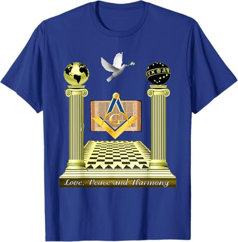 Masonic Peace T Shirt - FUKAMASONIC