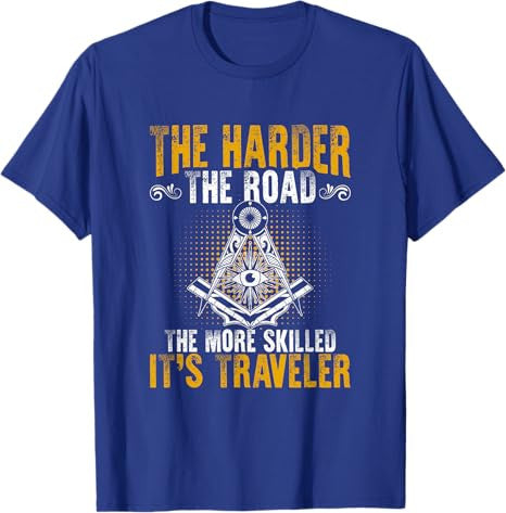 It's Traveler Masonry Freemasonry Masonic Freemason T-Shirt - FUKAMASONIC