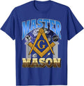 Masonic Pillars Master Mason Lodge Freemason Ring Trowel Bro T-Shirt - FUKAMASONIC