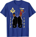 Shriners 1893 Masons 1775 Shrine PHA Mason Brothers Masonic T-Shirt - FUKAMASONIC