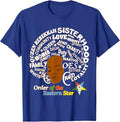OES Sister Afro PHA Queen Order the Eastern Star Christmas T-Shirt - FUKAMASONIC
