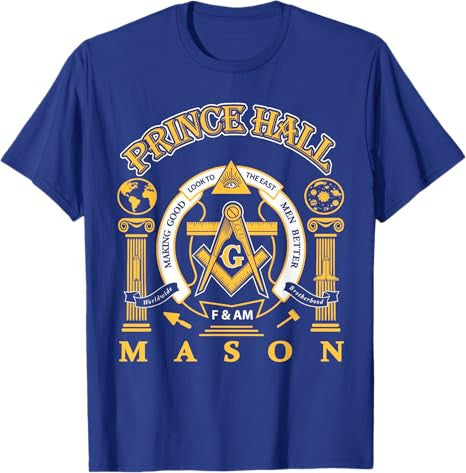 Greats Mason: Masonic Prince Hall Masons Presidents Day T-Shirt - FUKAMASONIC