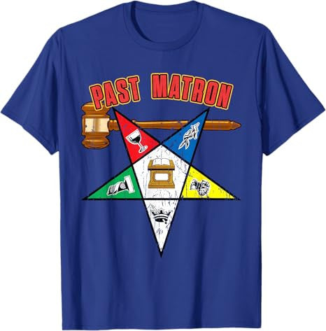 OES Past Matron Vintage Order of Eastern Star Thanksgiving T-Shirt - FUKAMASONIC