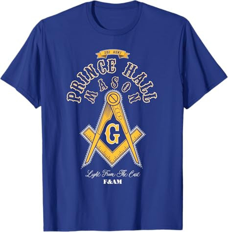 Prince Hall Mason Light From The East F&AM Father's Day T-Shirt - FUKAMASONIC