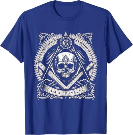 Masonic Skull - Freemason T-Shirt - FUKAMASONIC